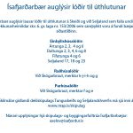 Isafjordur lodir juli