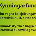 Kalkþörungafundur